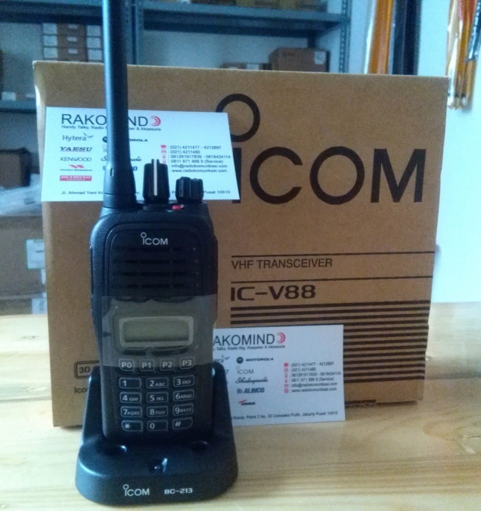 Icom Ic V Vhf Ht Waterproof Harga Terbaru