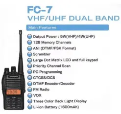 Firstcom FC-7 Dual Band VHF/UHF | Rakomindo Firstcom FC-7 Dual Band VHF/UHF