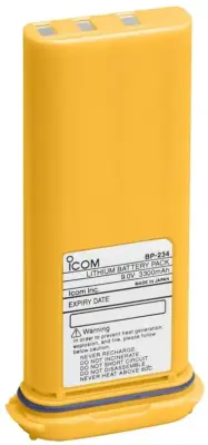 Icom BP-234 | Rakomindo Baterai Icom IC-GM1600, BP-234 yang dapat digunakan untuk handy talky marine.