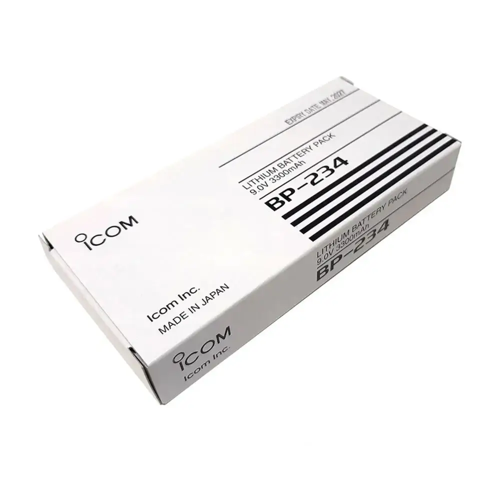 Icom BP-234 | Rakomindo Baterai Icom IC-GM1600, BP-234 original untuk baterai HT marine.