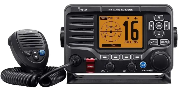 Radio Marine VHF Icom IC-M506.