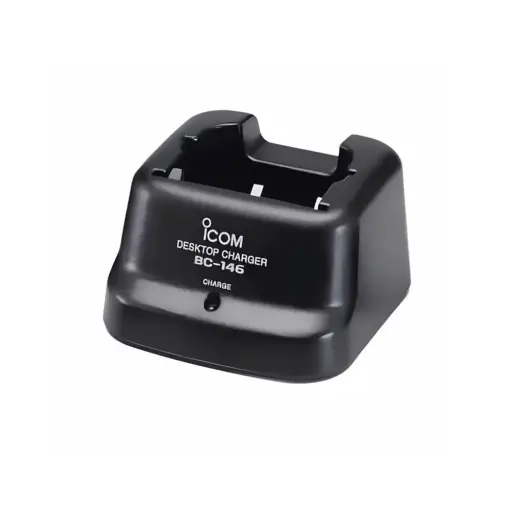 Icom BC-146 - Rapid Desktop Charger Icom IC-A6 dan Icom IC-A24