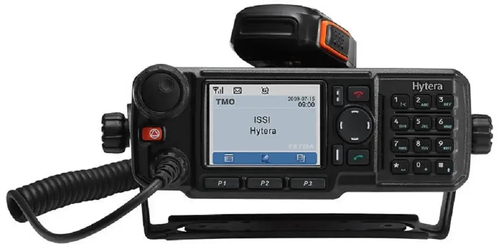 Radio rig mobile digital Tetra Hytera MT680,