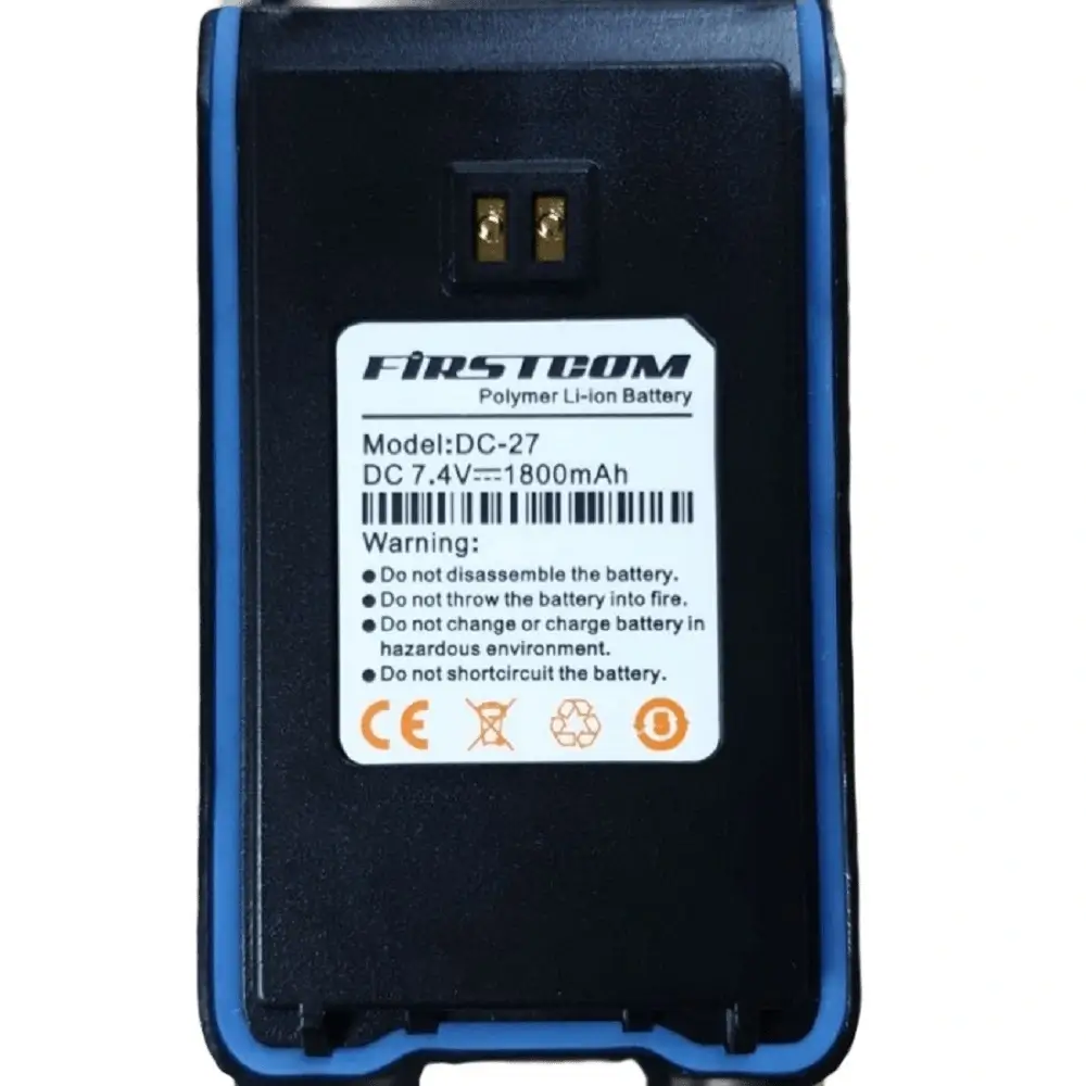 Firstcom FBT-07 | Kontraktor Radio Komunikasi Firstcom FBT-07 - Baterai HT Firstcom FC-27 Original