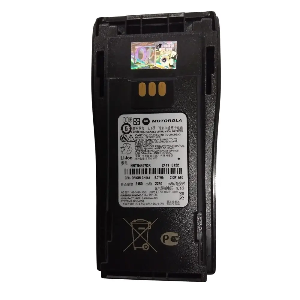 Motorola NNTN4497 | Kontraktor Radio Komunikasi Motorola NNTN4497CR - Baterai HT Motorola XiR P3688