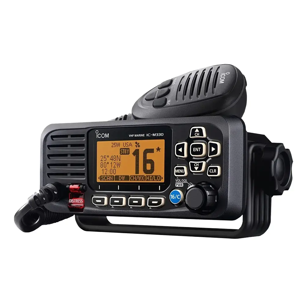 Icom IC-M330 | Kontraktor Radio Komunikasi Radio Marine Icom IC-M330 VHF IPX7 Waterproof