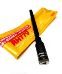 Antena HT tekuk dan tarik dual band D Antenna RH779 SMA Male.