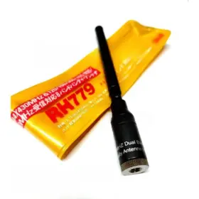 Antena HT tekuk dan tarik dual band D Antenna RH779 SMA Male.