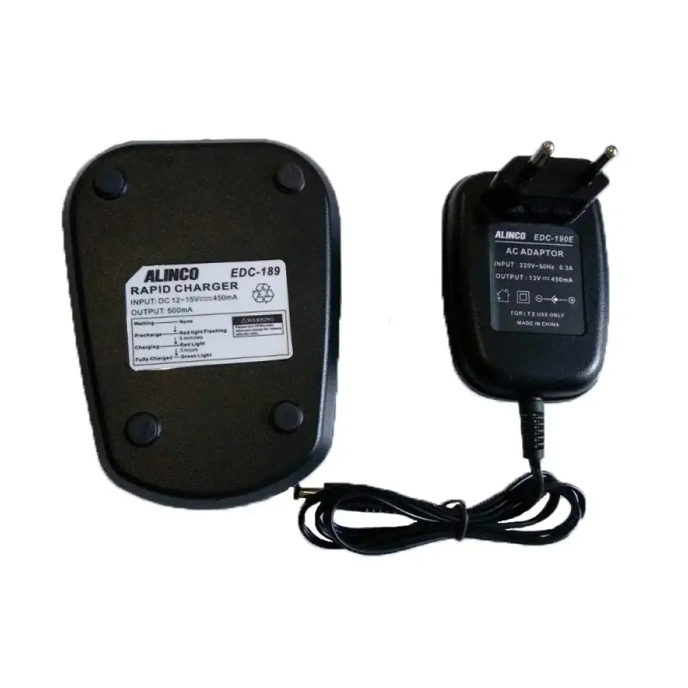 Alinco EDC-189 | Kontraktor Radio Komunikasi Desktop Charger Alinco DJ-A10. Mug Charger HT Alinco