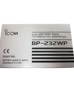 Icom BP-232WP | Rakomindo Baterai handy talky Icom IC-F3230D, Icom BP-232WP.