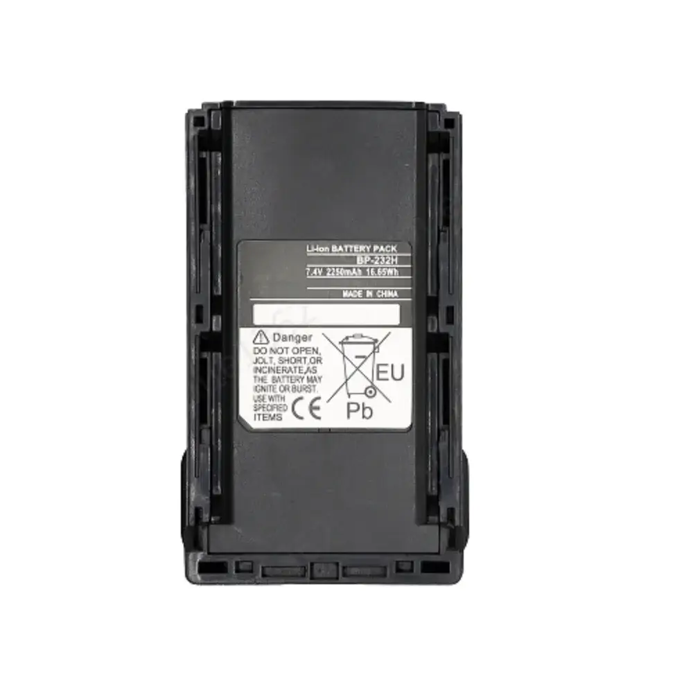 Icom BP-232H | Kontraktor Radio Komunikasi Baterai Icom IC-F4161D, BP-232H