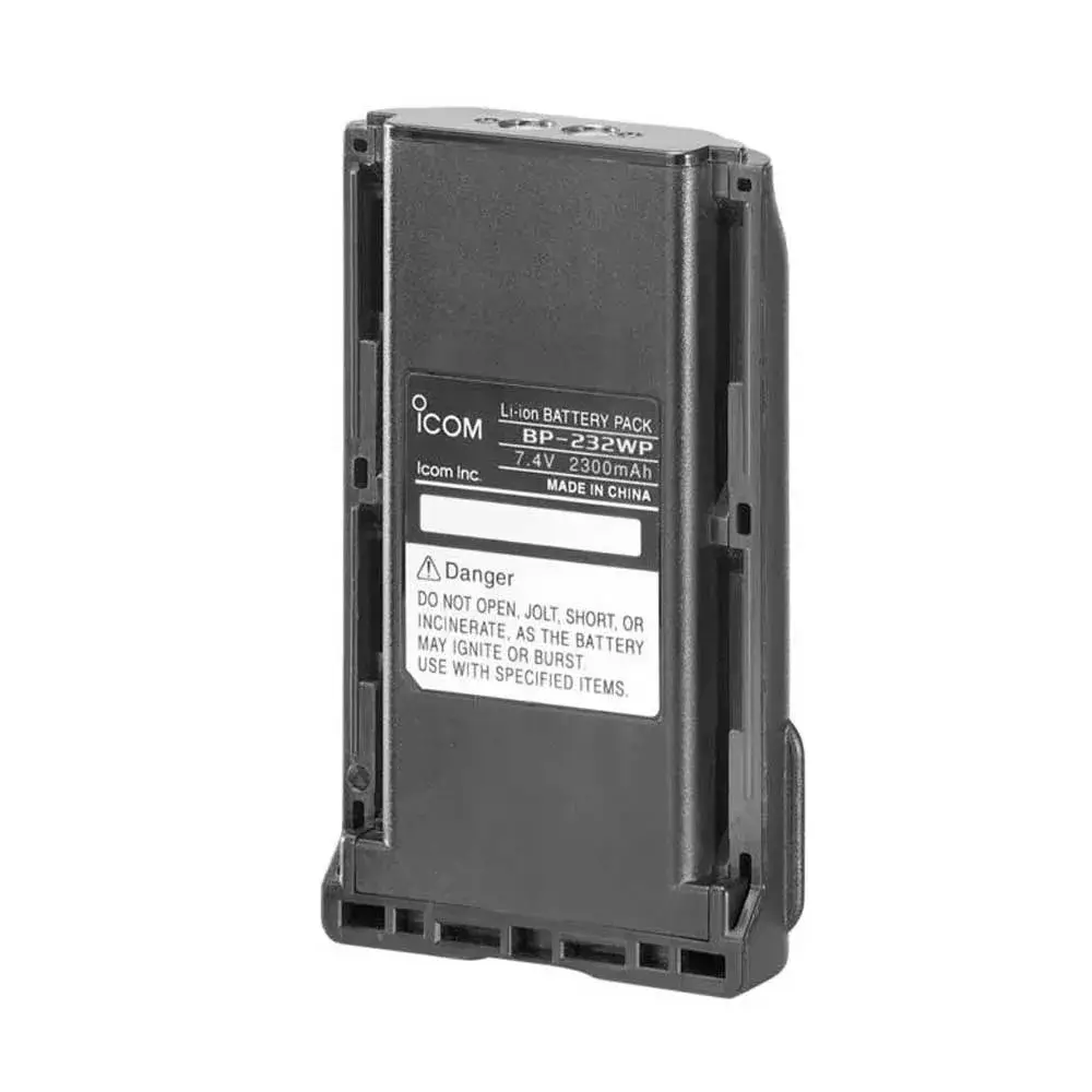 Icom BP-232WP | Rakomindo Baterai Icom IC-F4230D, BP-232WP.