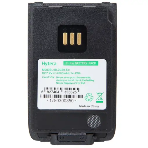 Baterai Hytera PD608 UL913, BL2020-Ex