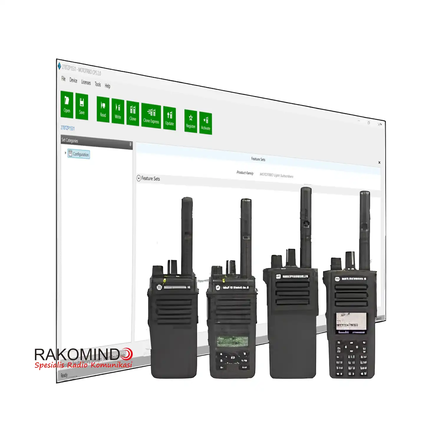 Software Motorola | Kontraktor Radio Komunikasi Software HT Motorola XiR C2660