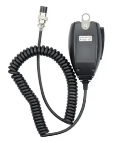 Tampak Belakang Microphone Alinco dr-135, EMS-57.
