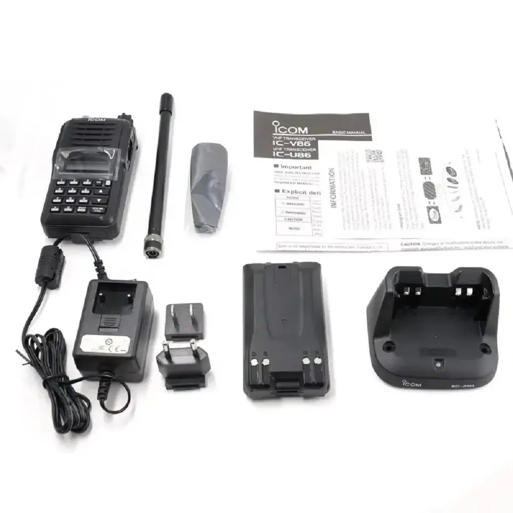 Icom IC-U86 | Rakomindo Aksesoris standar handy talky Icom IC-U86.