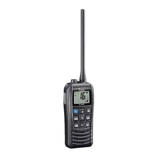 HT Marine VHF Waterproof Radio Kapal, Icom IC-M37