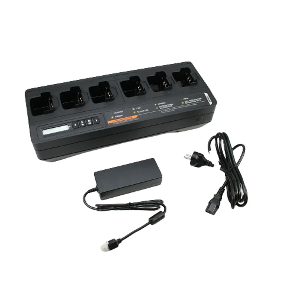 Motorola PMPN4289 | Kontraktor Radio Komunikasi Multi Charger Motorola R7, PMPN4289 (EU Plug)