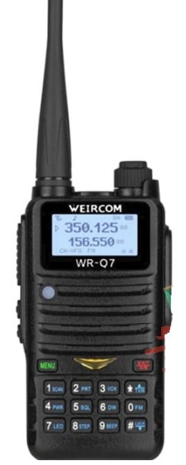 Weircom WR Q7 img3 | Kontraktor Radio Komunikasi Weircom WR Q7 6 bands HT Dual band waterproof
