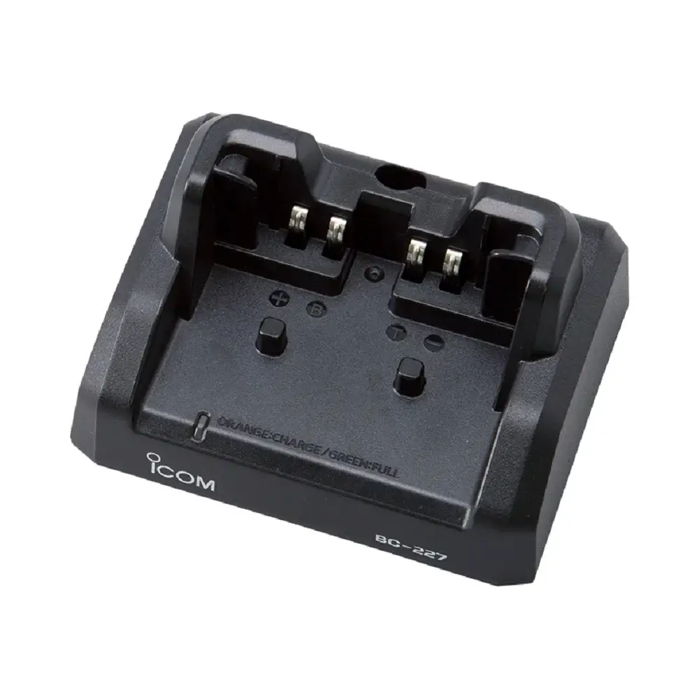 Icom BC-227 | Kontraktor Radio Komunikasi Desktop Charger Icom IC-F62D, BC-227