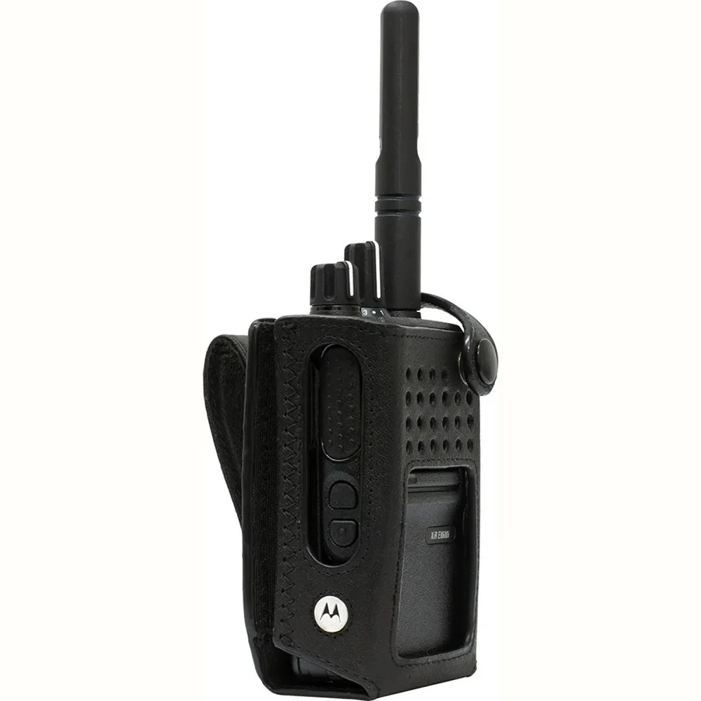 Motorola PMLN7537A | Kontraktor Radio Komunikasi Leather Case Motorola XiR P3688, PMLN7537A