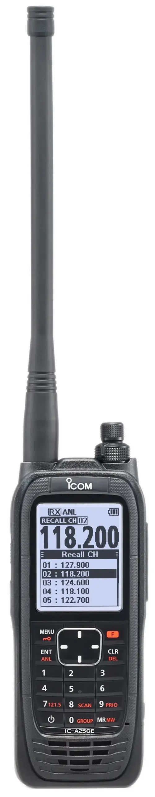 HT air band Icom IC-A25CE.