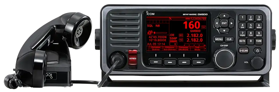 Icom GM800 Radio Marine SSB HF MF DSC
