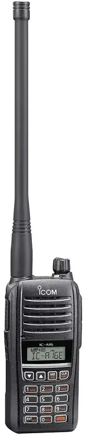 Icom IC-A16E | Rakomindo HT VHF Airband Icom IC-A16E.