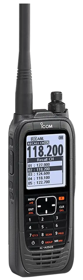 Icom IC-A25CE IC-A25 img2 | Kontraktor Radio Komunikasi Icom IC-A25CE IC-A25 ht airband waterproof