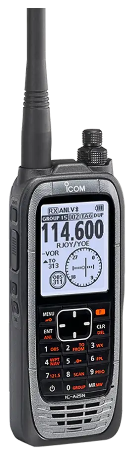 Icom IC-A25N - HT Airband Waterproof - Kontraktor Radio Komunikasi