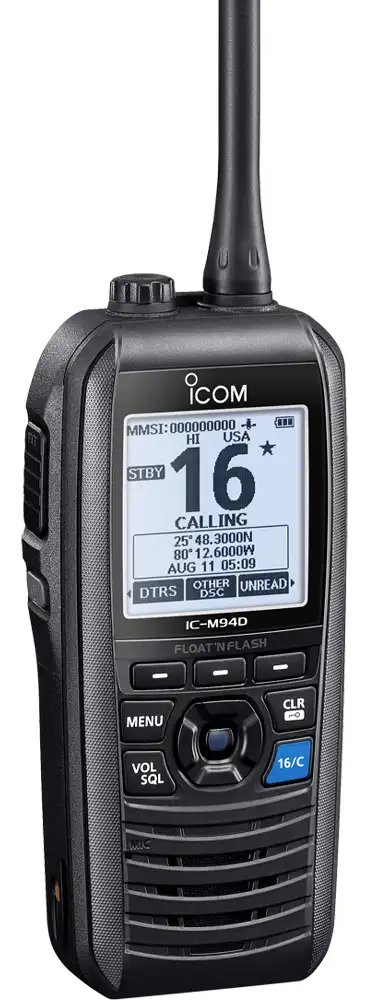 Icom IC-M94D | Kontraktor Radio Komunikasi Icom IC-M94D HT Marine VHF dengan DSC dan AIS