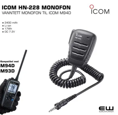 Microphone Icom IC-M94D HM-228 02