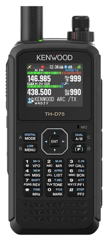 Kenwood TH-D75A | Kontraktor Radio Komunikasi Kenwood TH-D75A radio ht digital