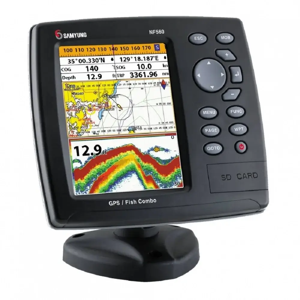 Samyung NF560 | Kontraktor Radio Komunikasi Color GPS Chartplotter & Fishfinder Samyung NF560 Original