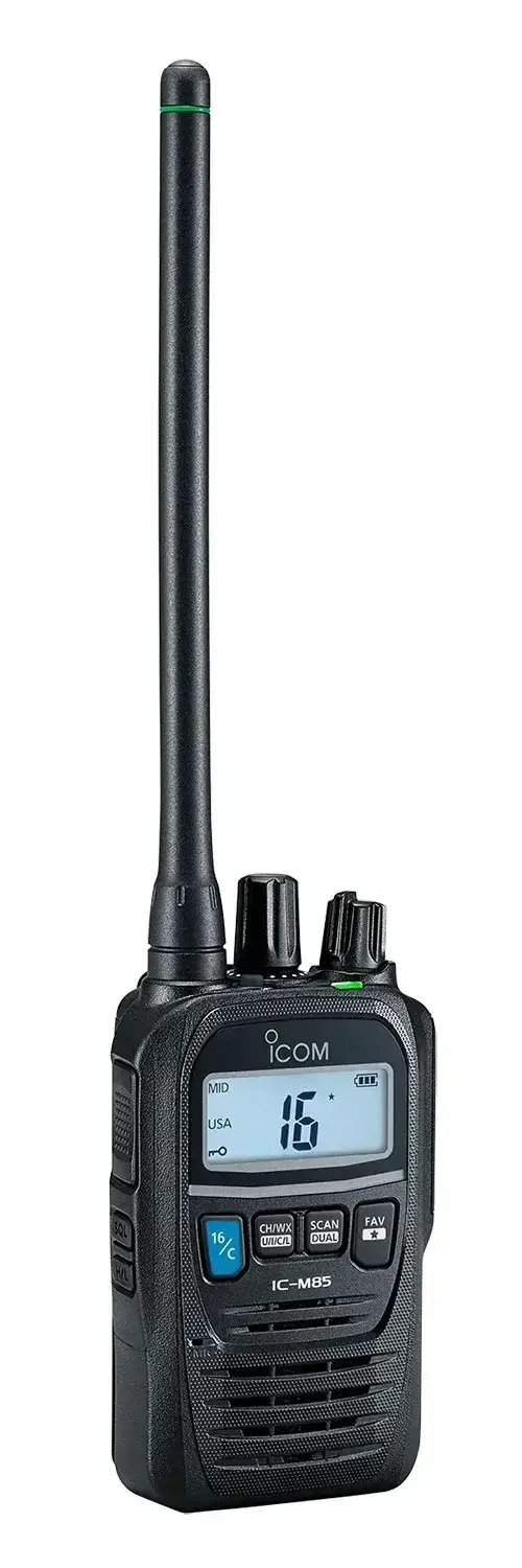 Icom IC-M85UL | Kontraktor Radio Komunikasi HT VHF Marine Icom IC-M85UL