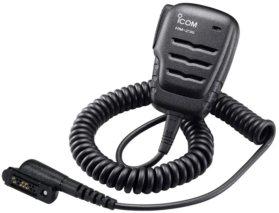 Icom HM-236 | Kontraktor Radio Komunikasi Microphone Icom HM-236