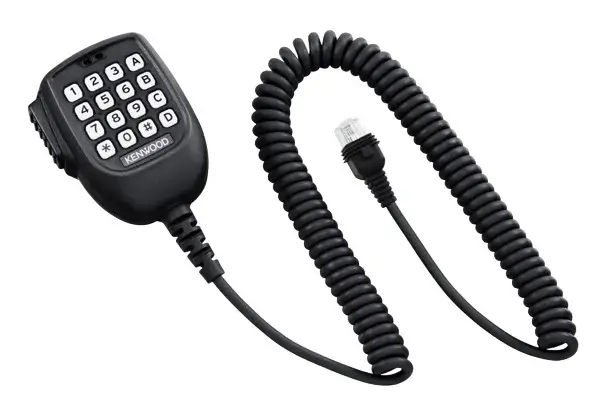 Microphone Kenwood KMC-62 original untuk radio rig mobile Kenwood TM-271A.