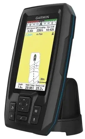 Garmin Striker Plus 4 | Kontraktor Radio Komunikasi Fish Finder atau radar pencari ikan Garmin Striker Plus 4.