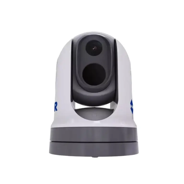 Kamera marine FLIR M364C dengan sensor thermal dan visible pada dudukan pan dan tilt