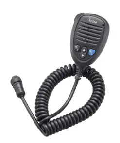 Microphone Icom HM-214V untuk radio marine VHF Icom GM600.