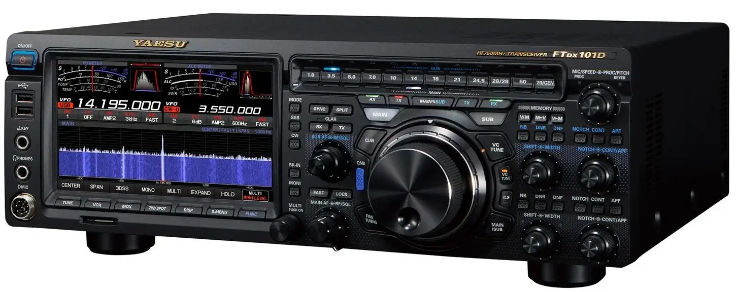 Yaesu FTDX101D | Kontraktor Radio Komunikasi Radio SSB Yaesu FTDX101D.