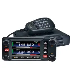 Radio rig analog dan digital Yaesu FTM-400XDR.