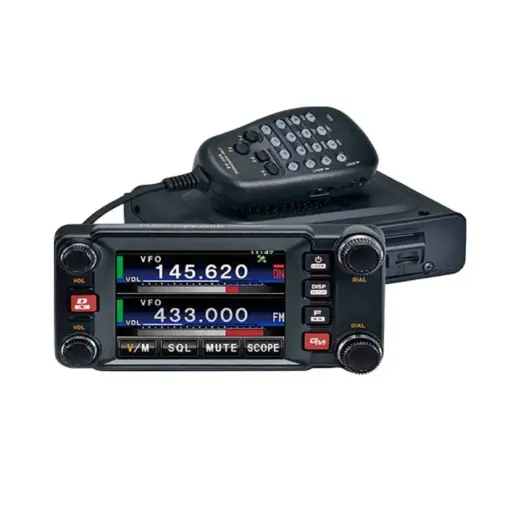 Radio rig analog dan digital Yaesu FTM-400XDR.