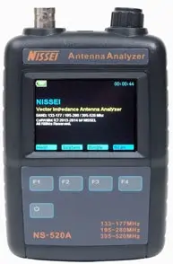 Antenna Analyzer Nissei NS-520A.