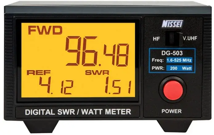 Digital SWR Watt Meter Nissei DG-503.