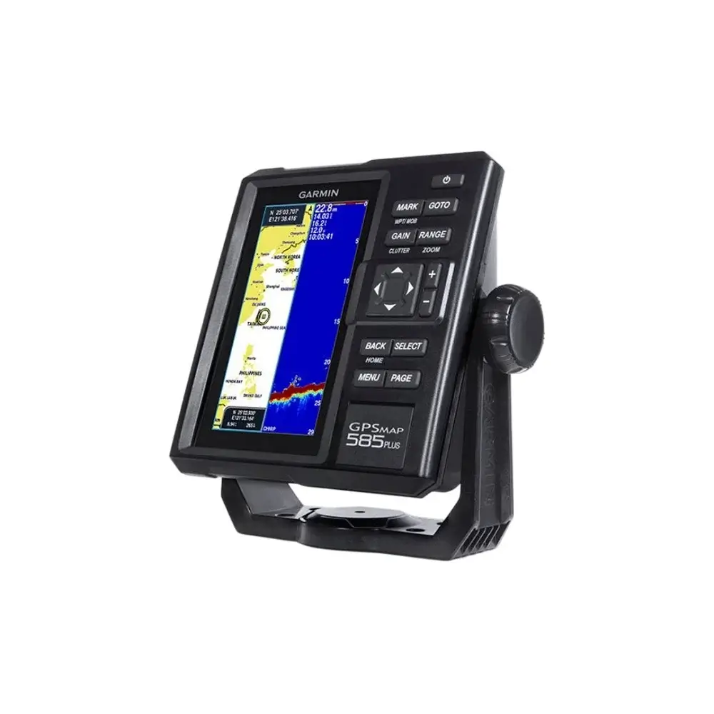 Garmin GPSMAP 585 Plus GT15M-TH + GA38 | Kontraktor Radio Komunikasi Fishfinder Garmin GPSMAP 585 Plus GT15M-TH + GA38.