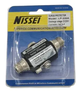 Nissei LP-230A | Kontraktor Radio Komunikasi Surge arreste atau anti petir Nissei LP-230A.