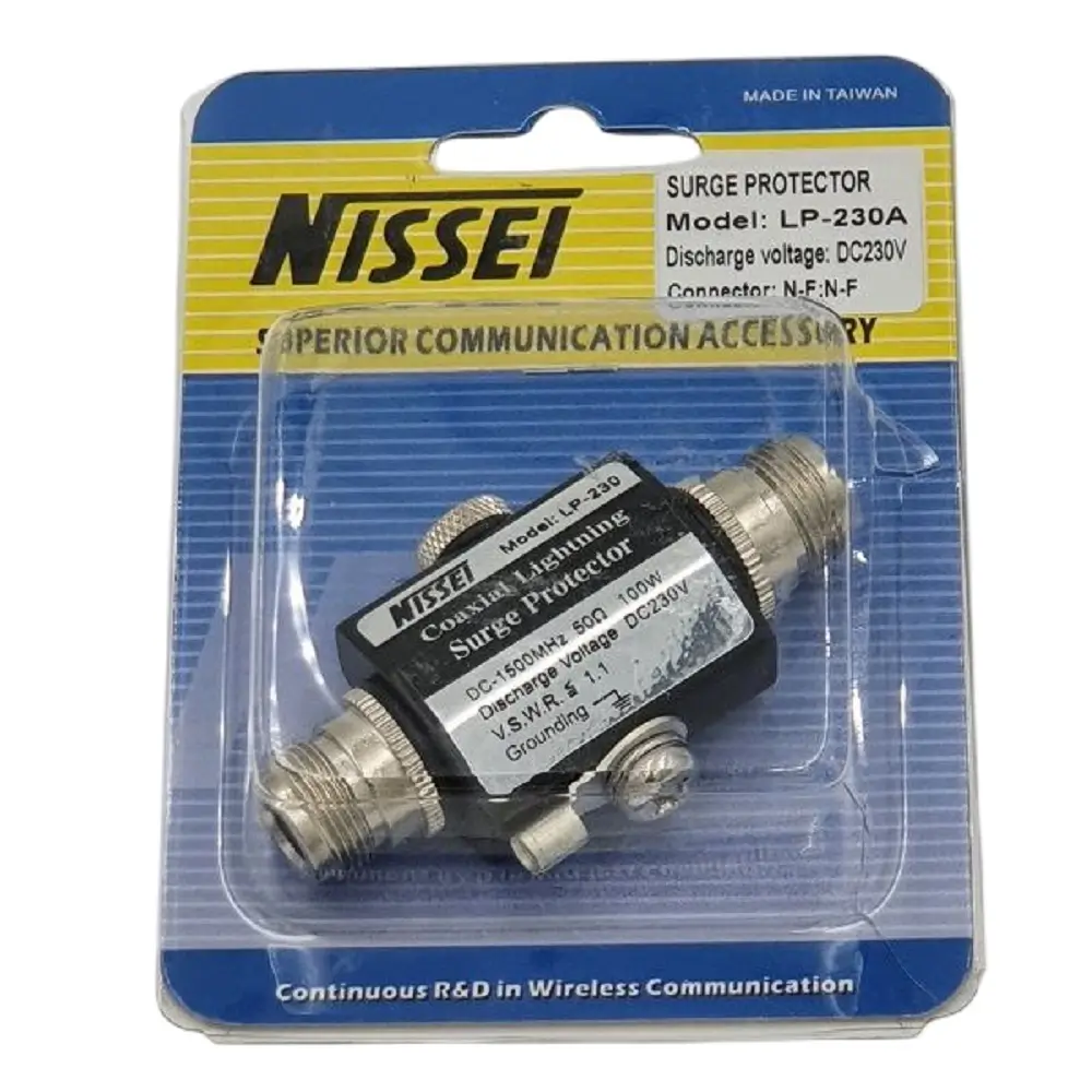 Nissei LP-230A | Kontraktor Radio Komunikasi Surge arreste atau anti petir Nissei LP-230A.