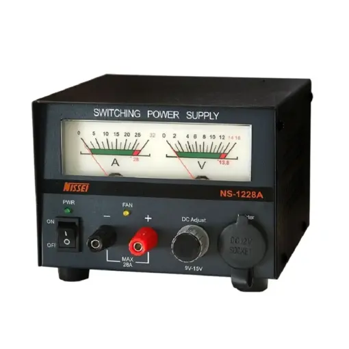 Power supply 25 ampere Nissei NS-1228A.