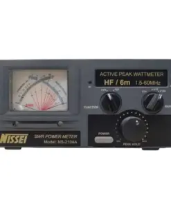 SWR power meter Nissei NS-2104A.